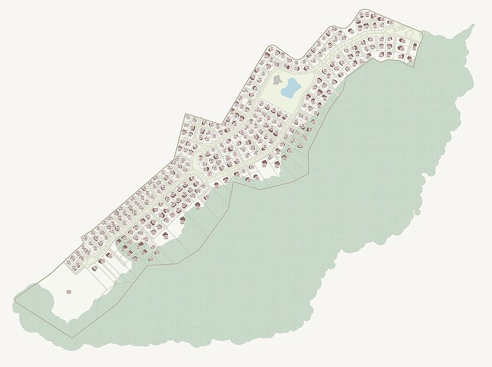 Карта посёлка