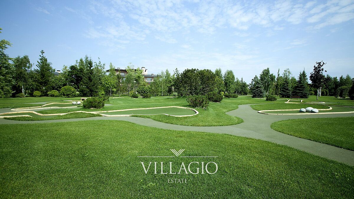 Парк Усадьба, декоративный мини-гольф