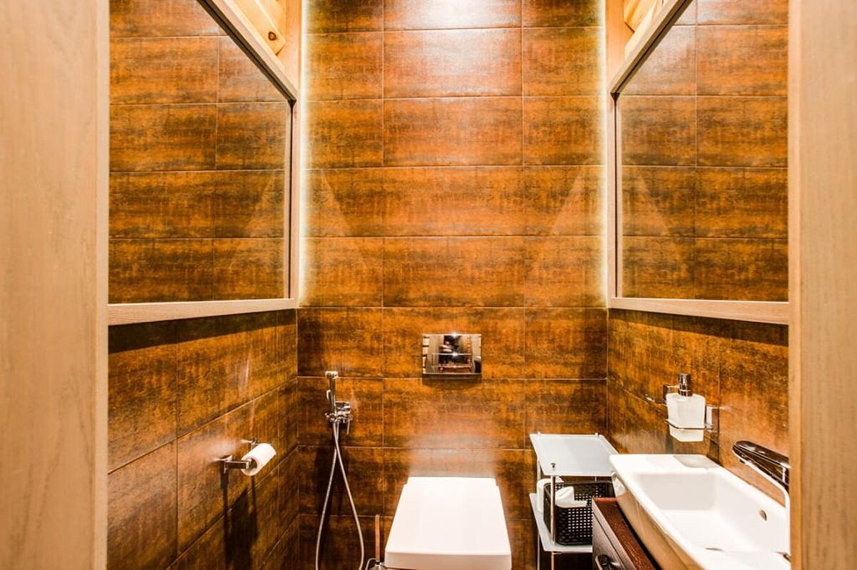 Дом из дерева на лесном участке