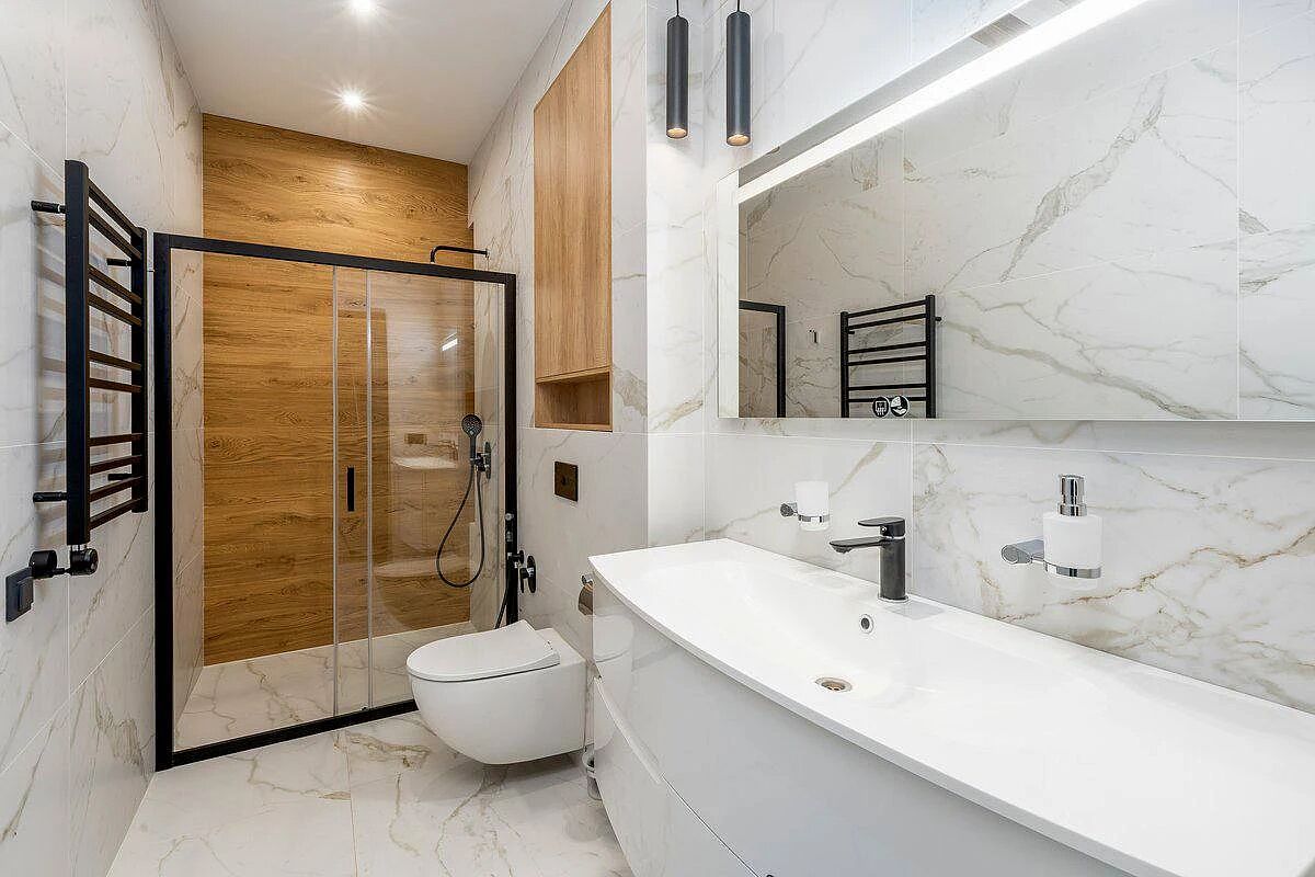 Фахверк в сосновом лесу