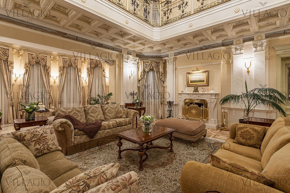 Резиденция в стиле русской усадьбы