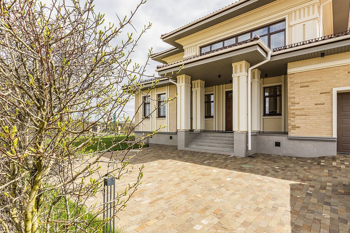 Особняк "Санторини" с двумя террасами