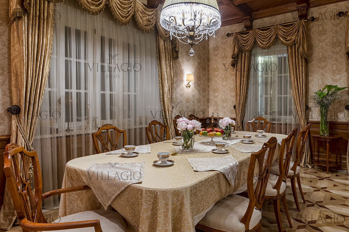 Резиденция в стиле русской усадьбы