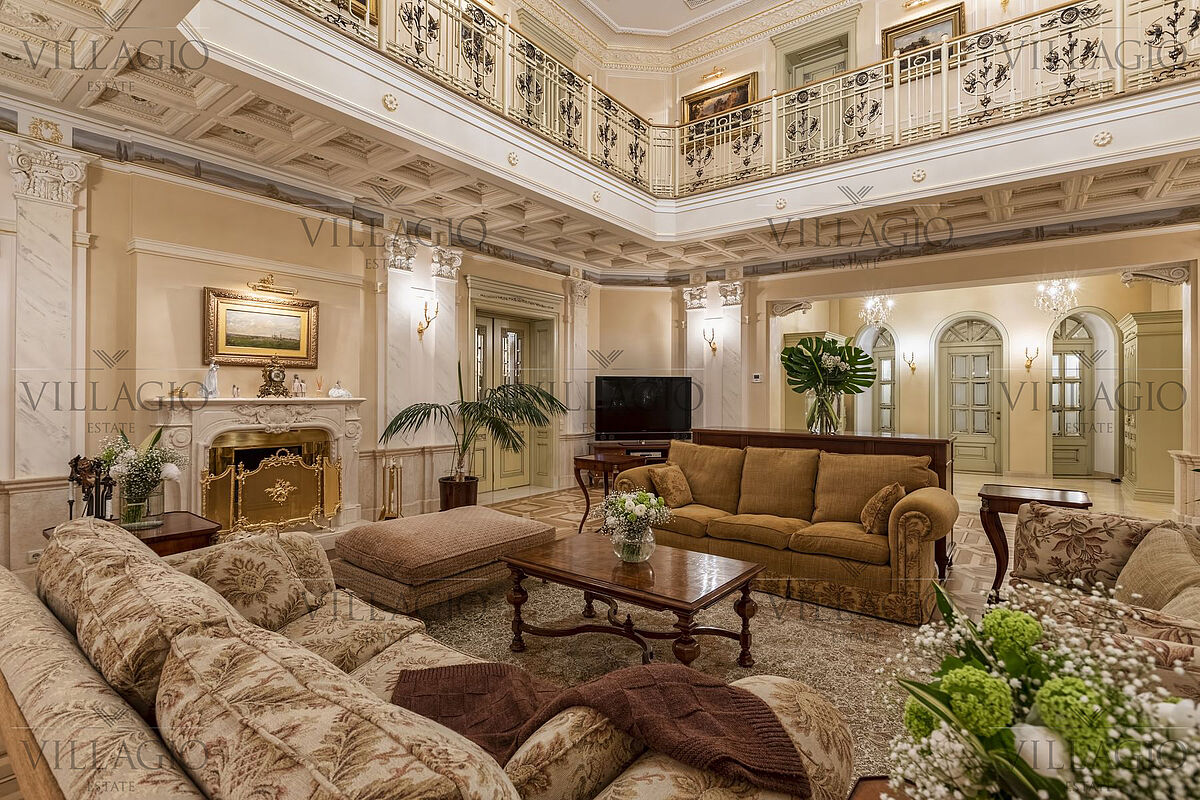 Резиденция в стиле русской усадьбы