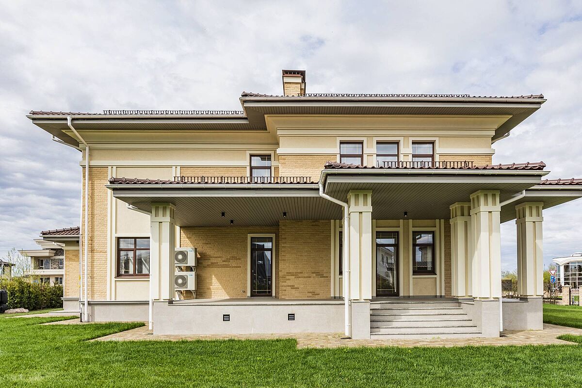 Особняк "Санторини" с двумя террасами