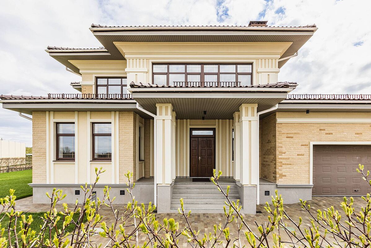 Особняк "Санторини" с двумя террасами