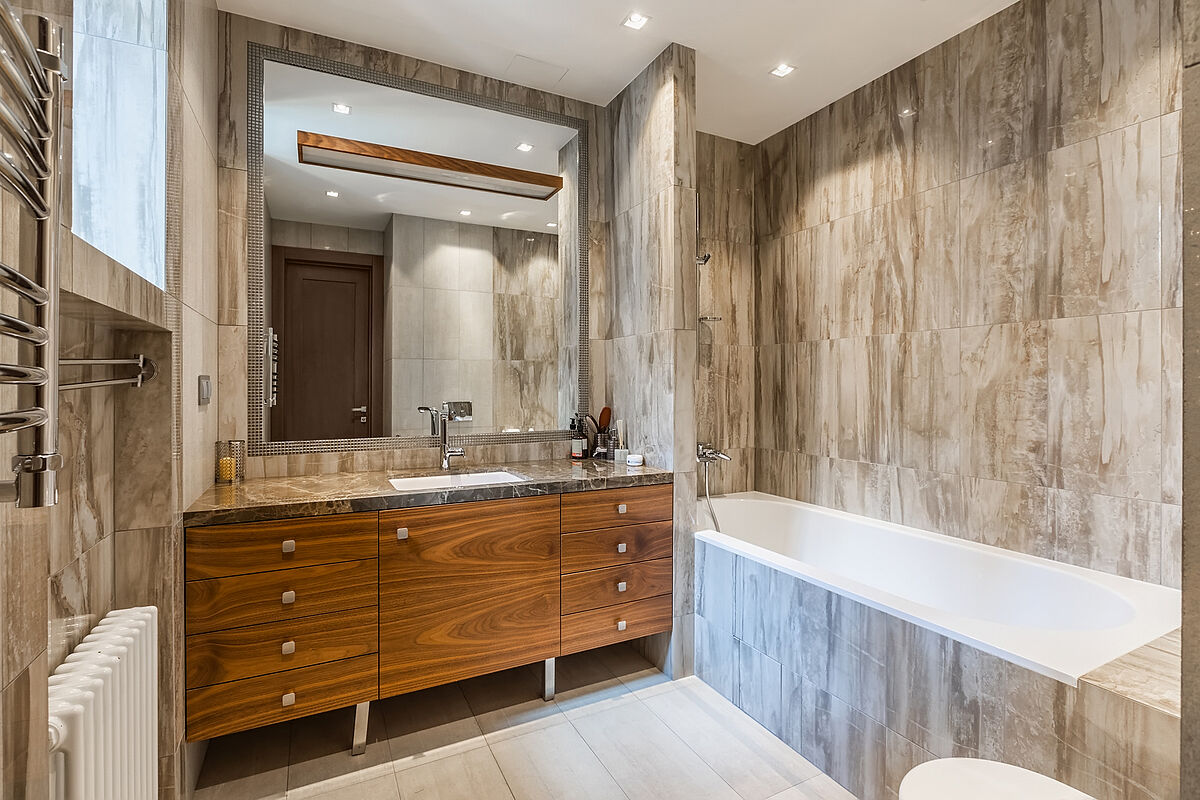 Загородный дом с бассейном в современном стиле