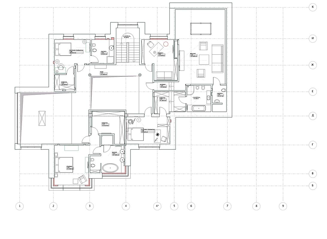 План 2 этажа