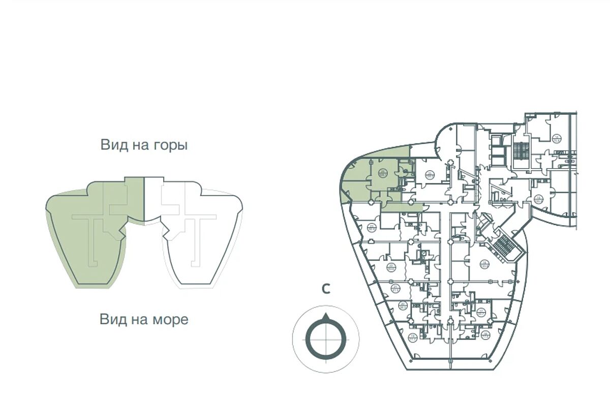 Поэтажный план