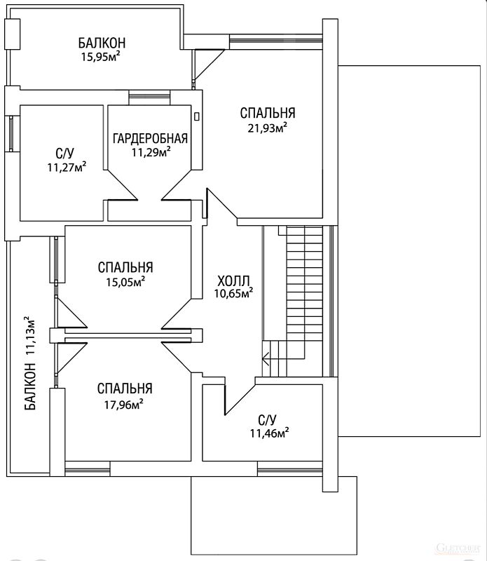 Дом под черновую отделку