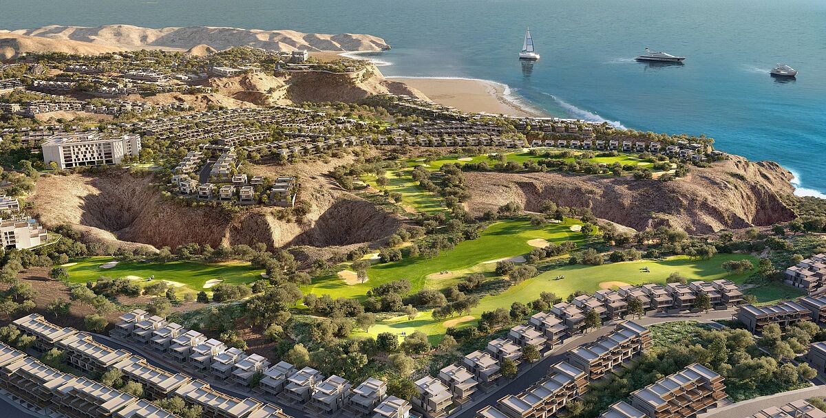 Общий вид поселка