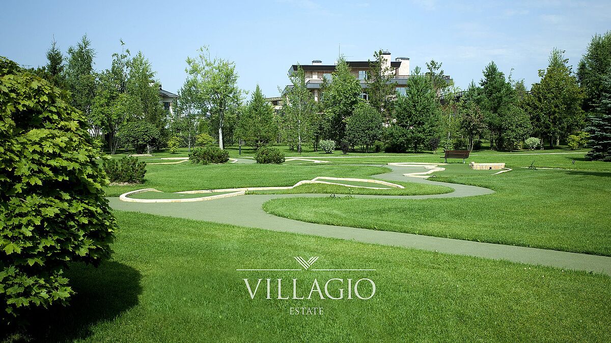 Декоративный мини-гольф в Парке Усадьба