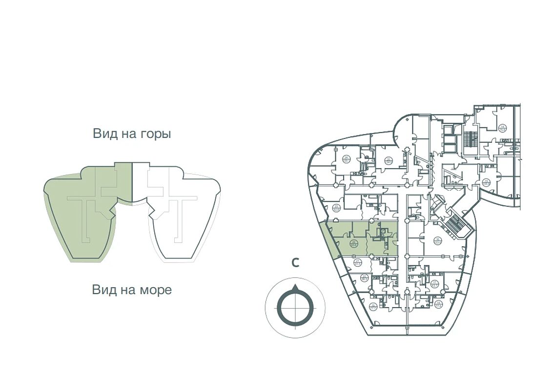 Поэтажный план