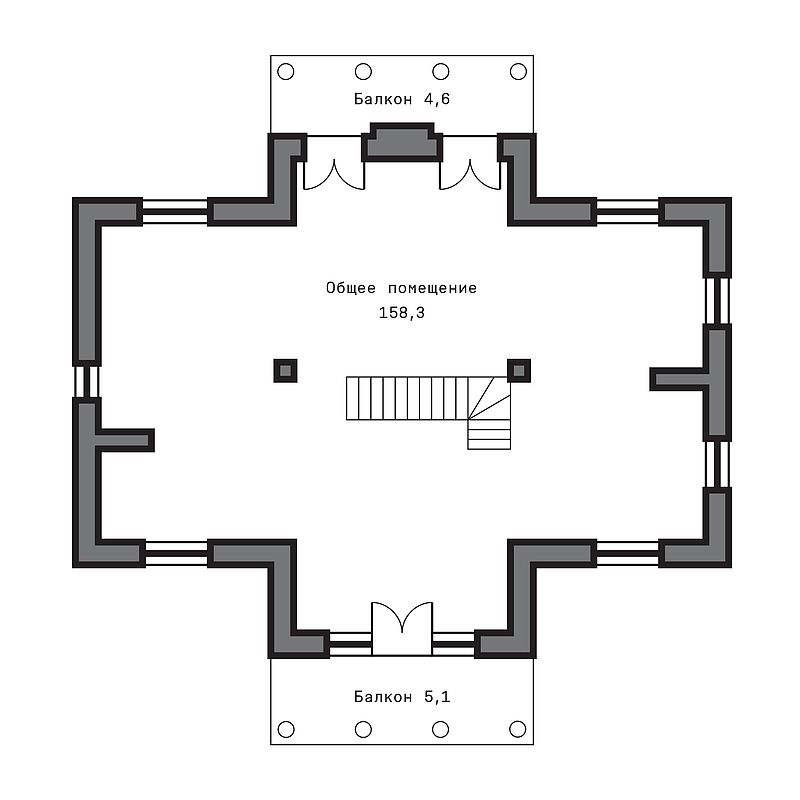 Особняк в неоклассическом стиле