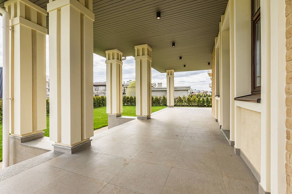 Особняк "Санторини" с двумя террасами