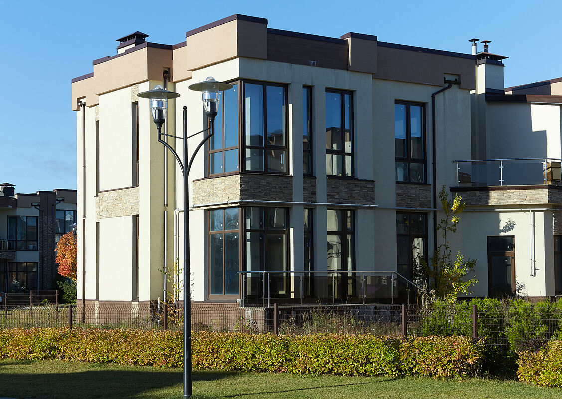 Угловой таунхаус