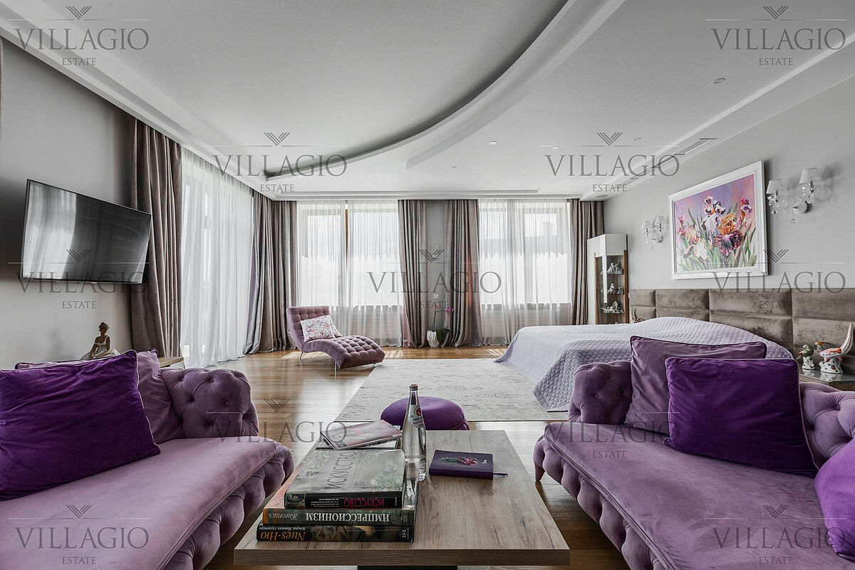 Дом с лифтом, бассейном и 3 террасами