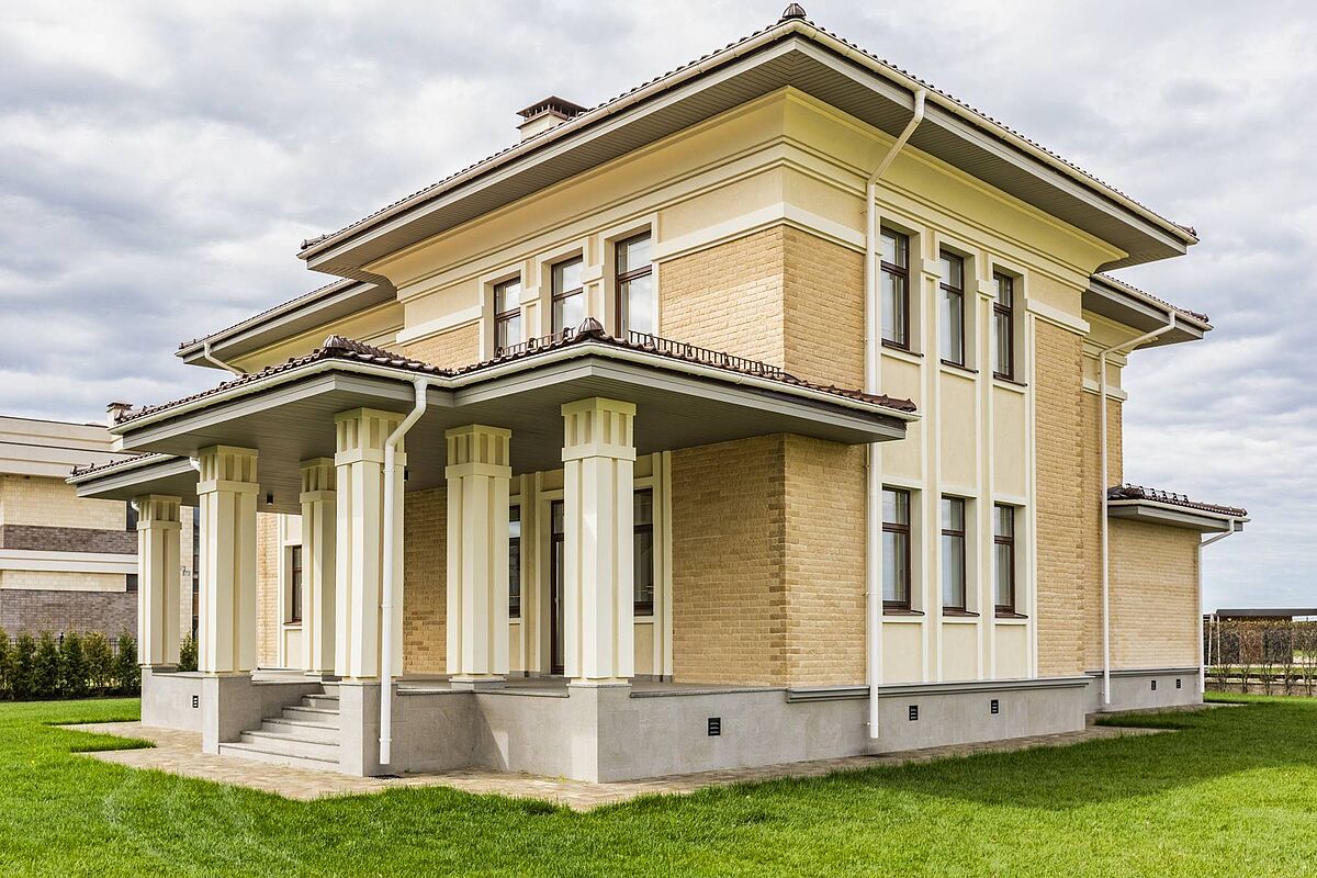 Особняк "Санторини" с двумя террасами