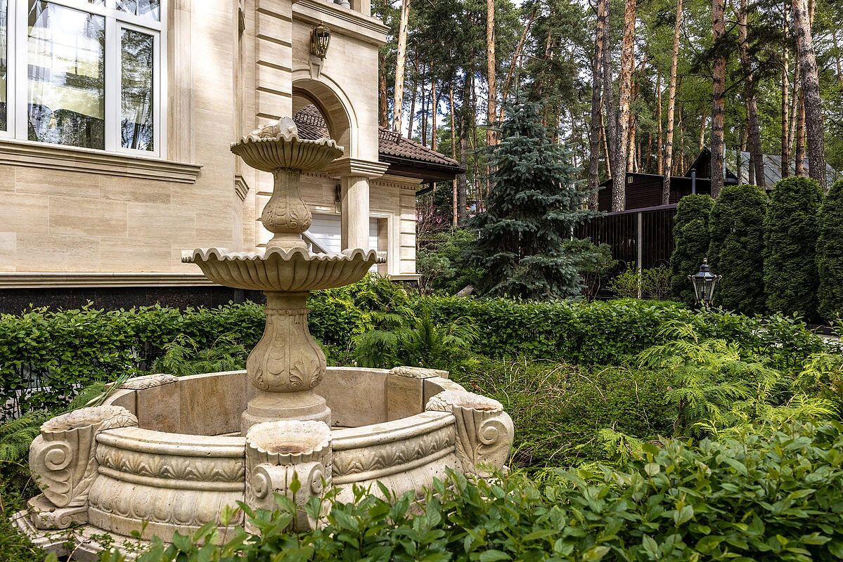 фонтан на участке