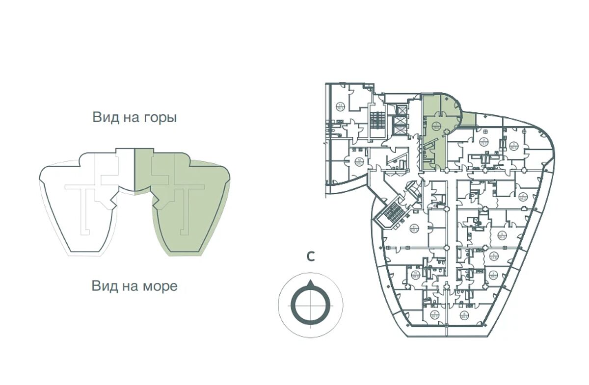 Поэтажный план