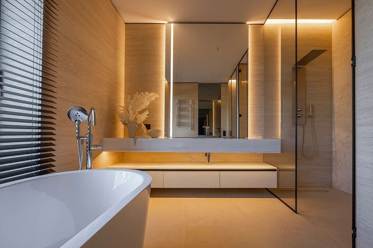 санузел в спальне подростка