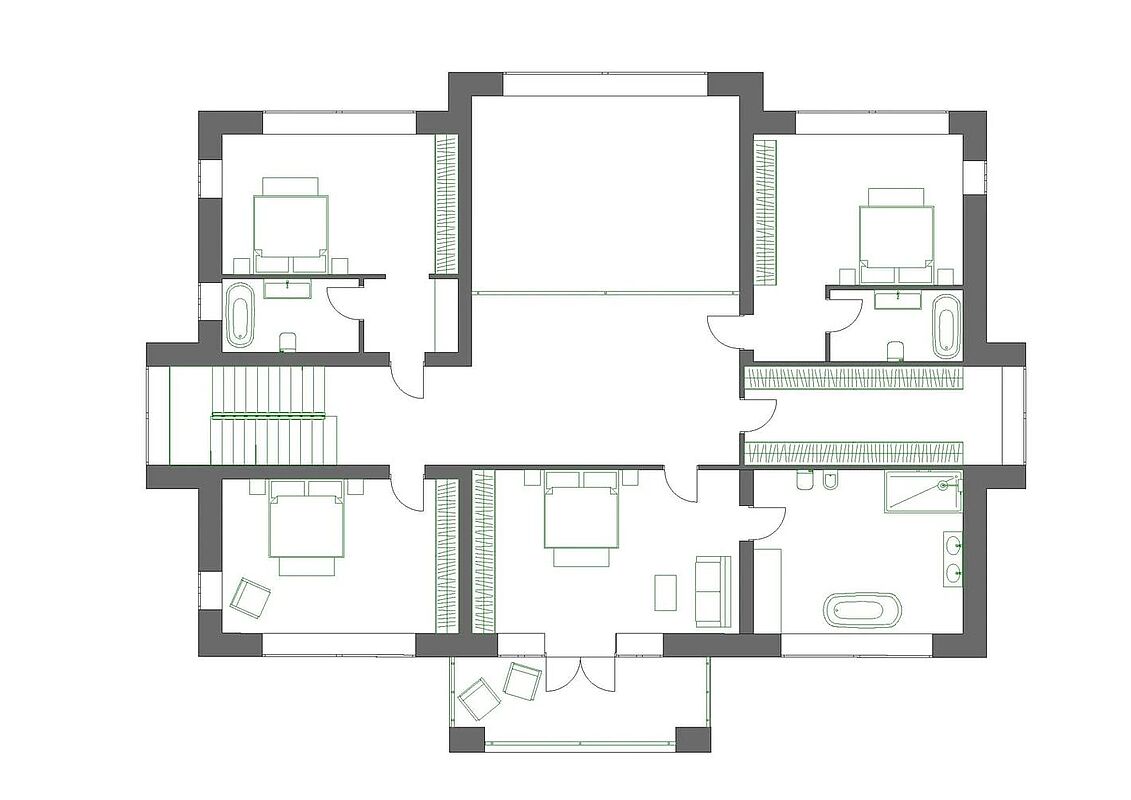 План 2 этажа (мебель)