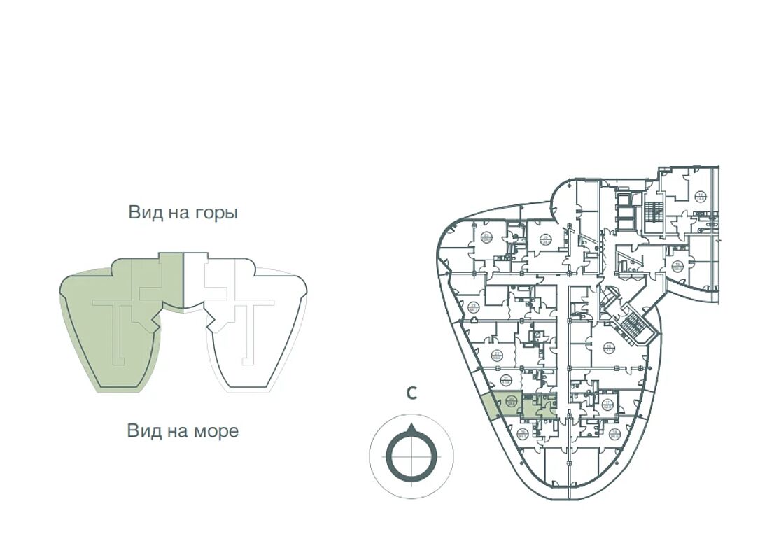 Поэтажный план