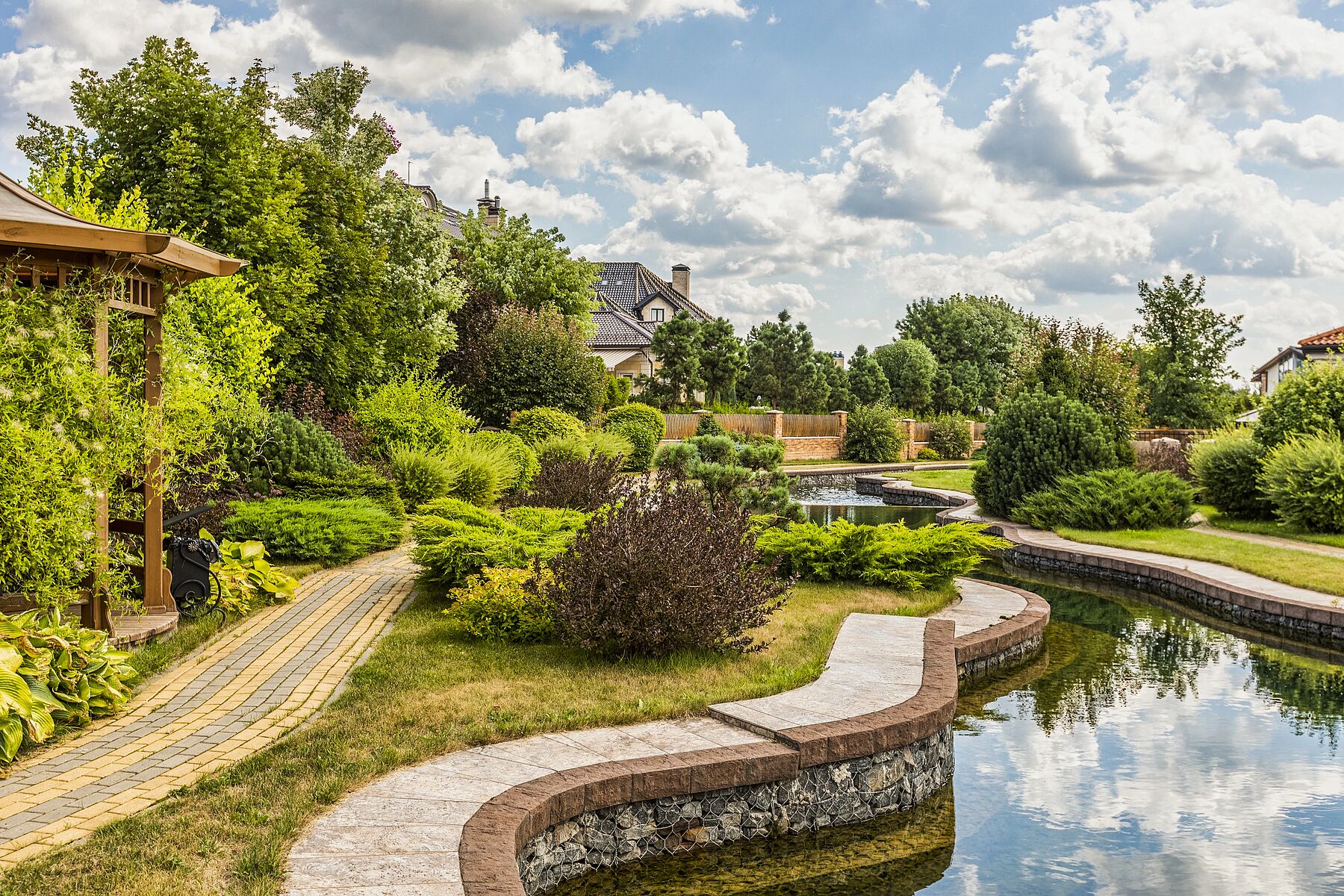 Особняки и участки рядом с парками и каналами в Millennium Park