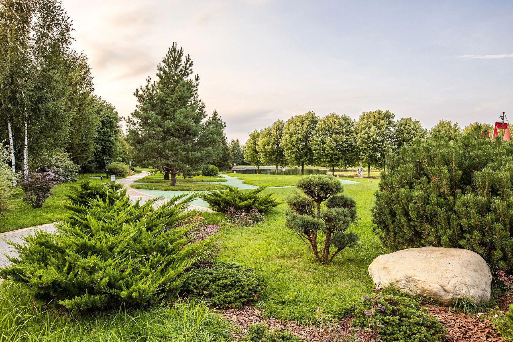 Оптимальная площадь: участки от 15 до 20 соток в Villagio