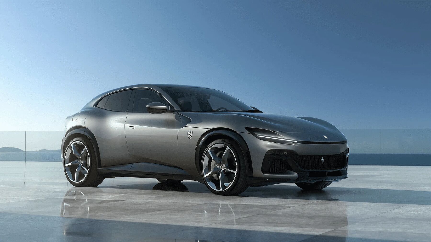 Компания Ferrari представила свой первый внедорожник