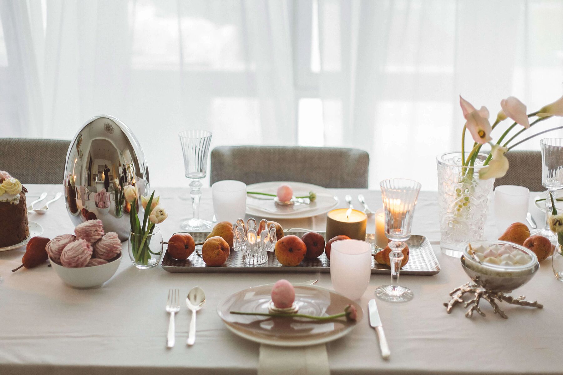 Готовимся к Пасхе вместе с жительницей Madison Park Элен Кучеровой: сервировка в нежных тонах