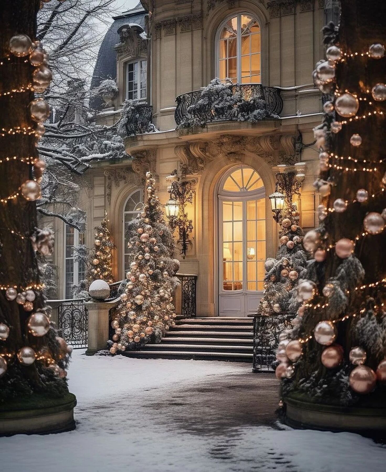 Открыто раннее бронирование на новогоднее оформление Вашего дома!