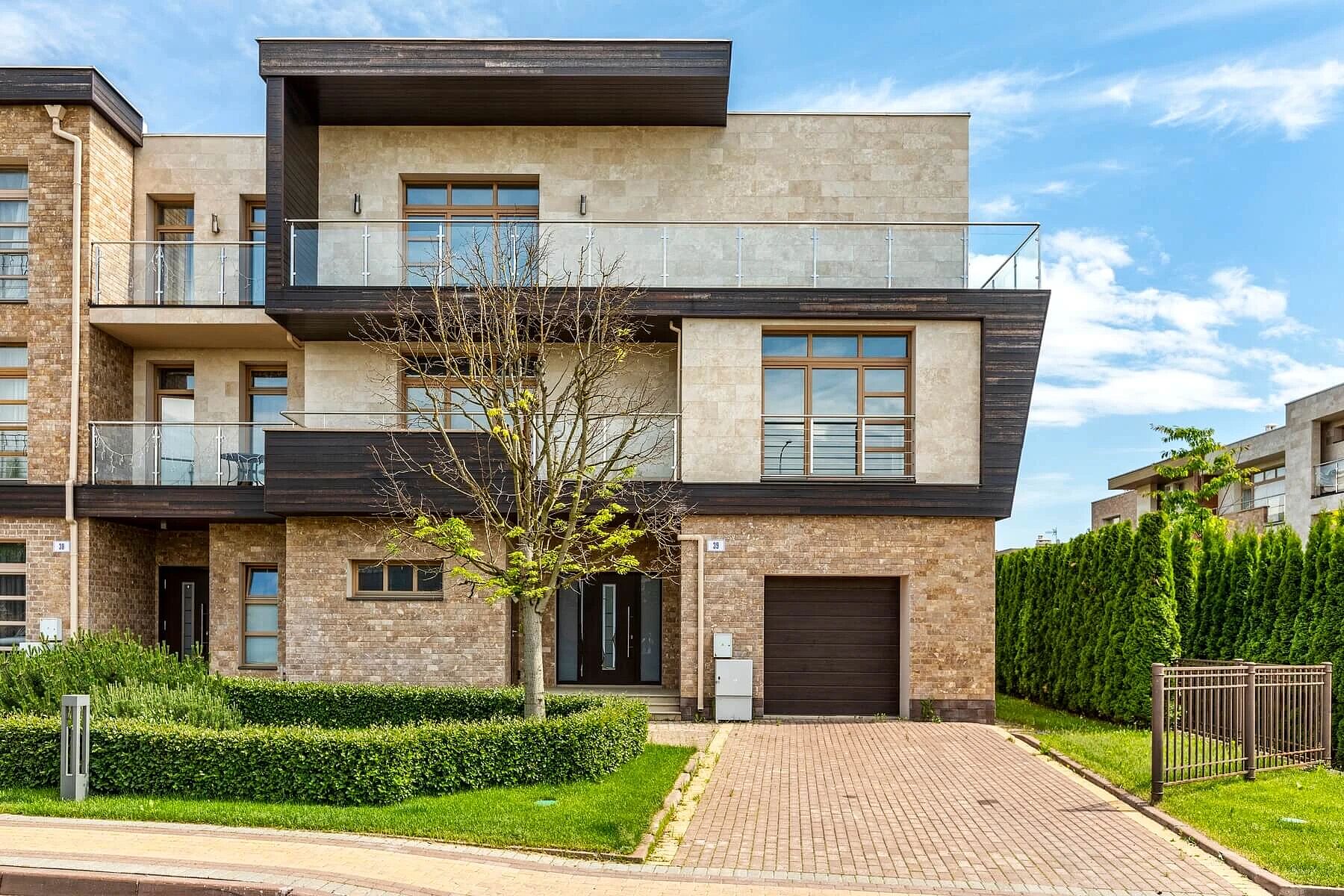 Дизайн-проект таунхауса в элитном посёлке Park Avenue от ателье интерьерного дизайна Дарьи Кручининой