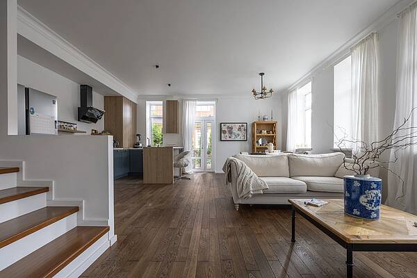 Таунхаус с собственной террасой и современной отделкой 