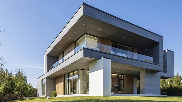 Современный коттедж в поселке Николино