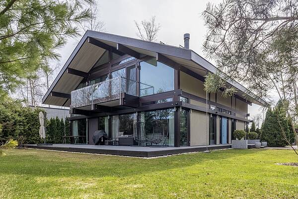 Уютный фахверк в тихой части поселка 