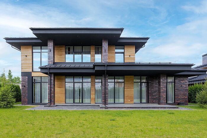 Дом в стиле Райта 