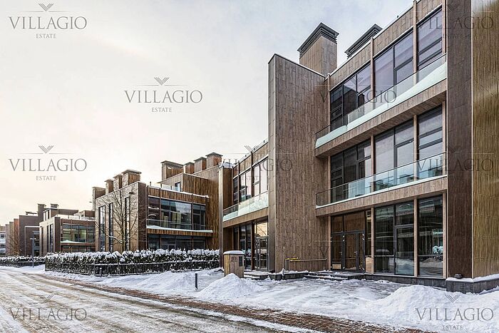 Таунхаус под отделку с видом на парк