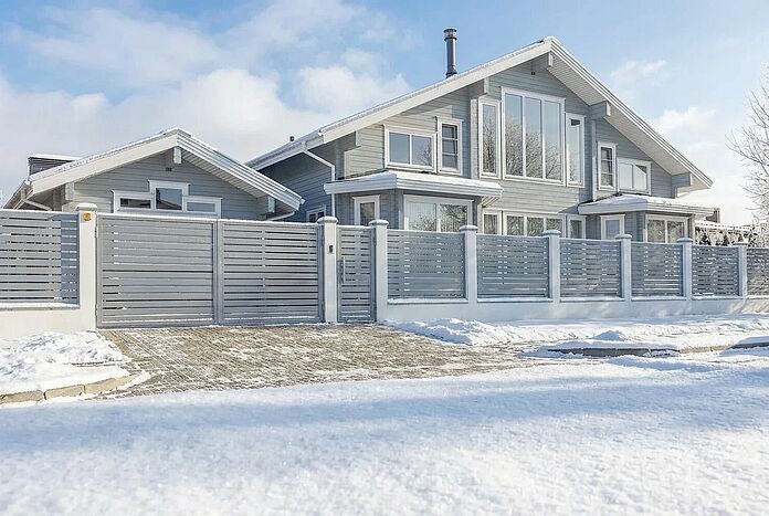 Дом под ключ с бассейном