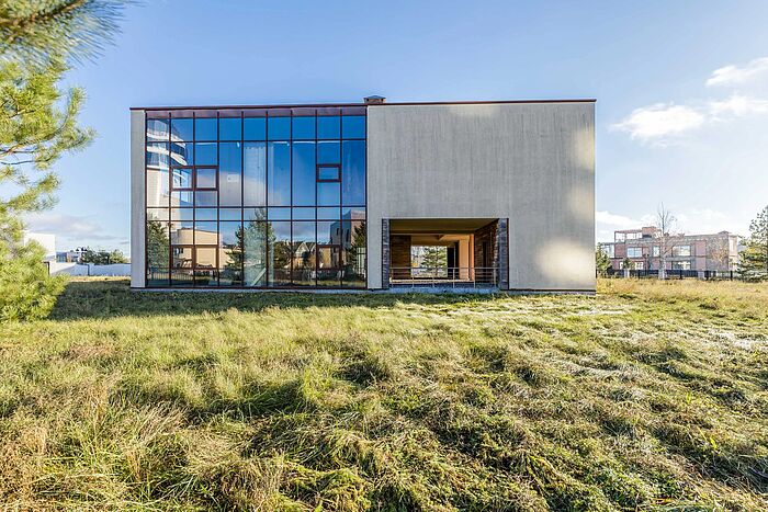 Трехуровневый дом под отделку