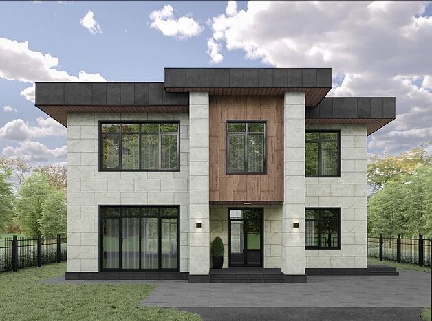 современный дом