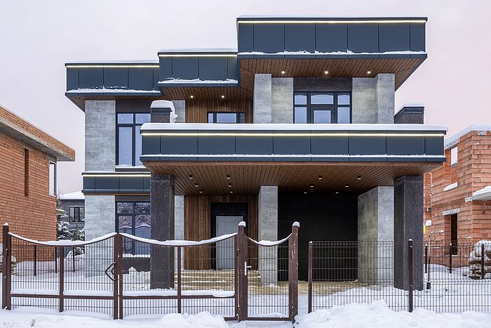 Современный просторный дом