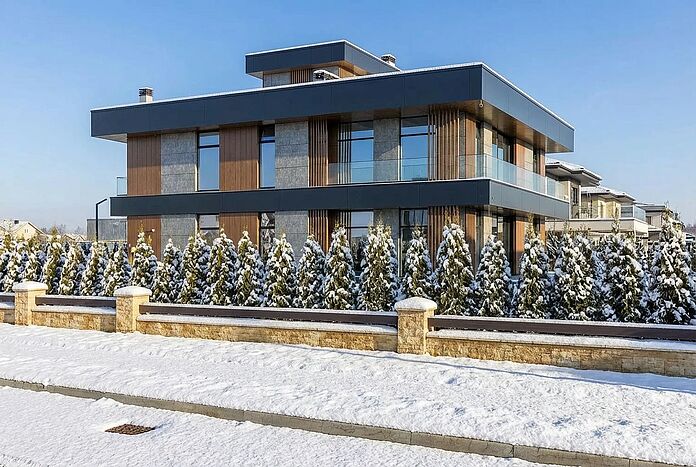 Дом под чистовую отделку