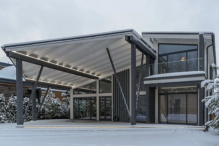 Дом в стиле Фахверк