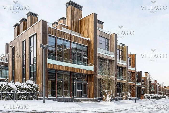 Загородный таунхаус с видом на парк