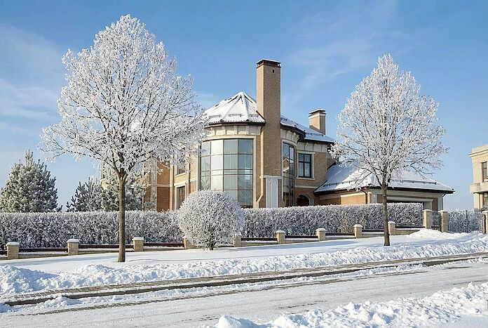 Коттедж в стиле модерн