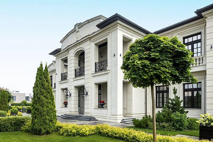 Роскошная резиденция в стиле неоклассики