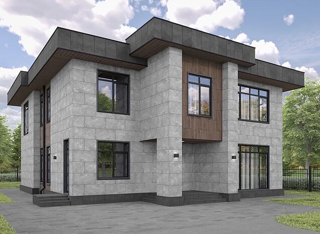 Современный дом