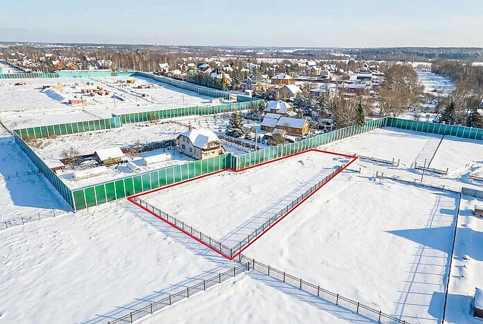 Участок в новом квартале от Застройщика