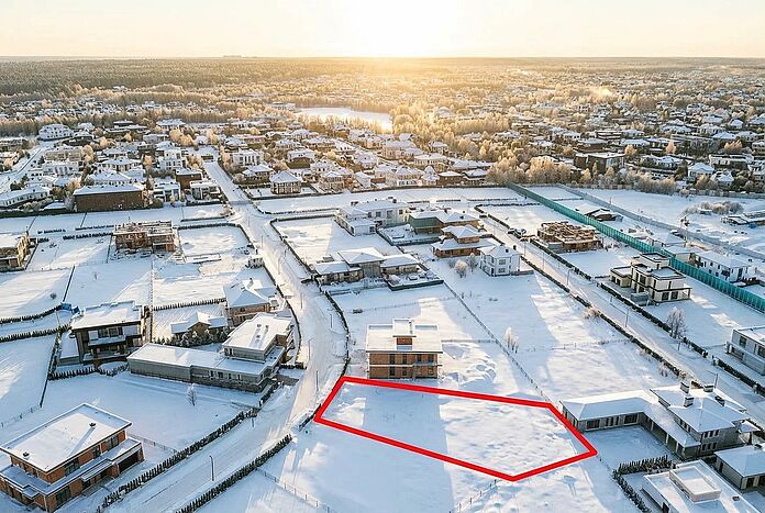 Участок в новом квартале